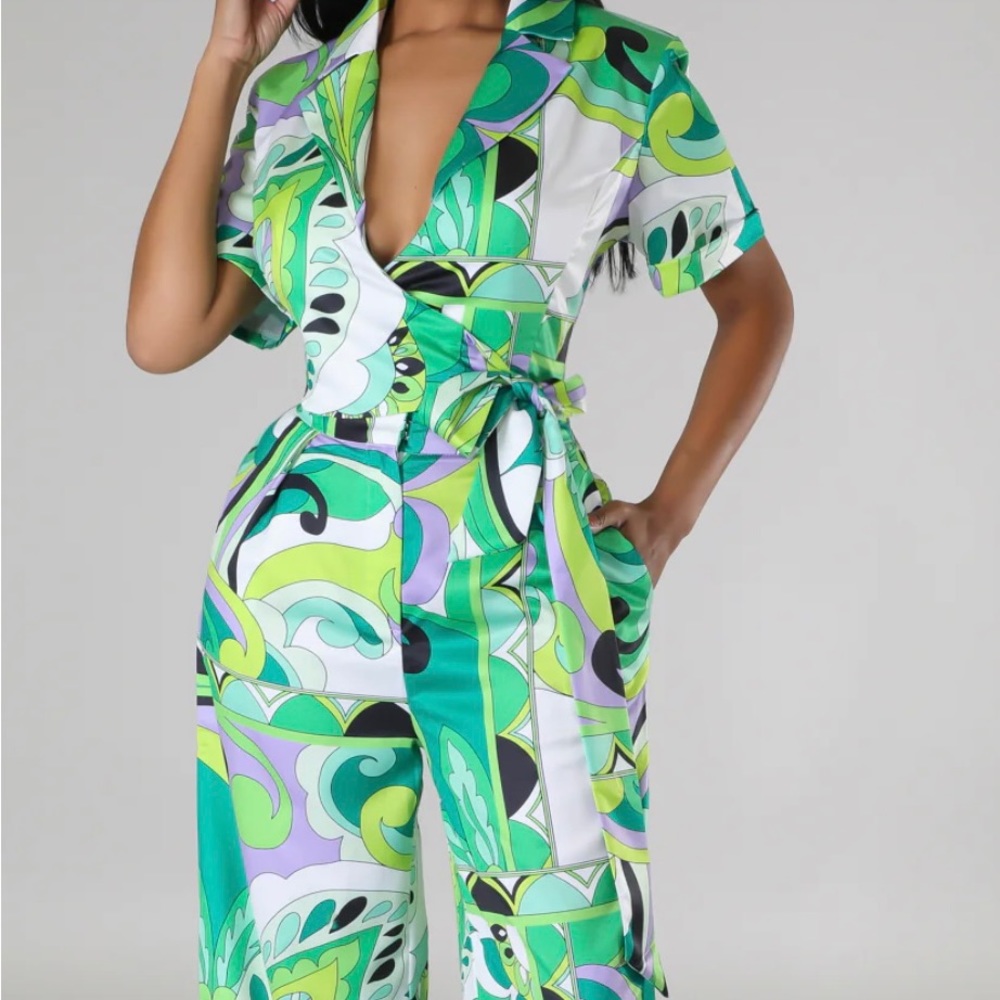 Two piece pants set